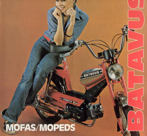 BATAVUS export brochure naar Duitsland 1977, voorblad