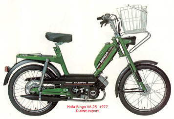 BATAVUS export brochure naar Duitsland 1977