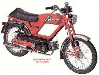 BATAVUS export brochure naar Duitsland 1977