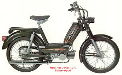 BATAVUS export brochure naar Duitsland 1977