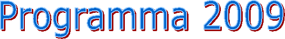 Programma 2009