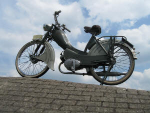 Batavus, op eenzame hoogte