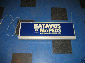 Batavus lichtbak, zoals gebruikt in de USA
