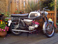 Eigenaar van deze bromfiets is Remco van Eck, type TS 50 uit 1970